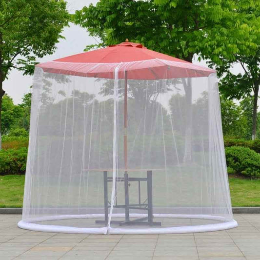 Mosquito Net Umbrella Cover - Outdoor Patio Protection - Vezir