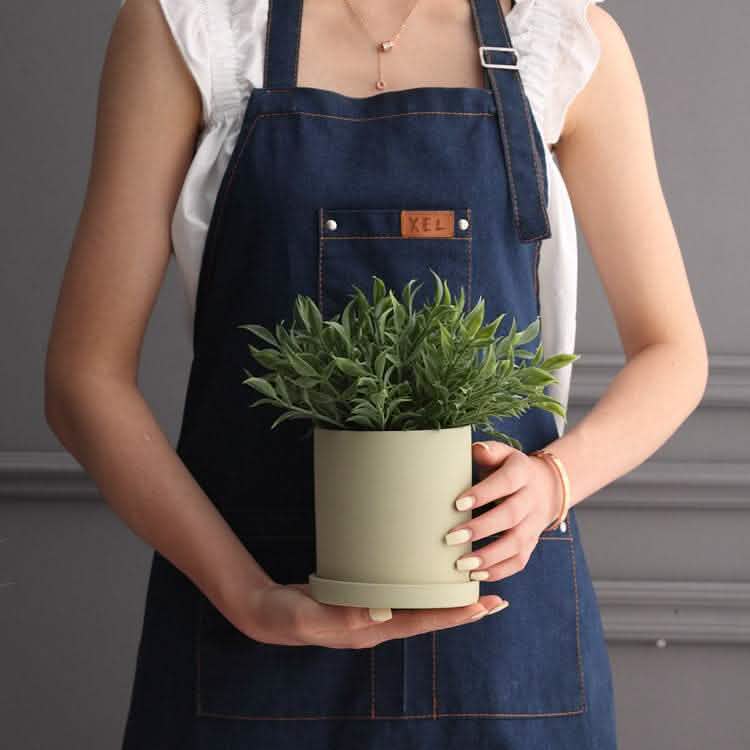 Nordic Ceramic Flowerpot - Industrial Style Succulent Planter - Vezir