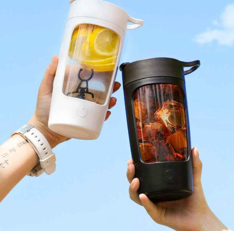 Elite Portable Juice Blender - 650ml Automatic Mixing System - Vezir