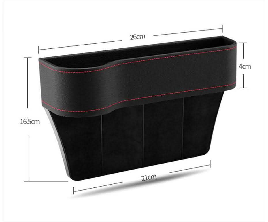 Car Storage Box - Leather Plastic Organizer Container - Vezir