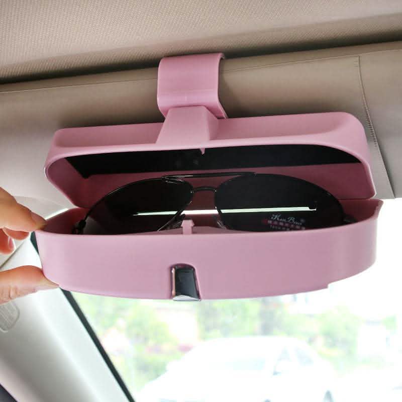 Car Glasses Case - Sun Visor Clip Holder Organizer - Vezir
