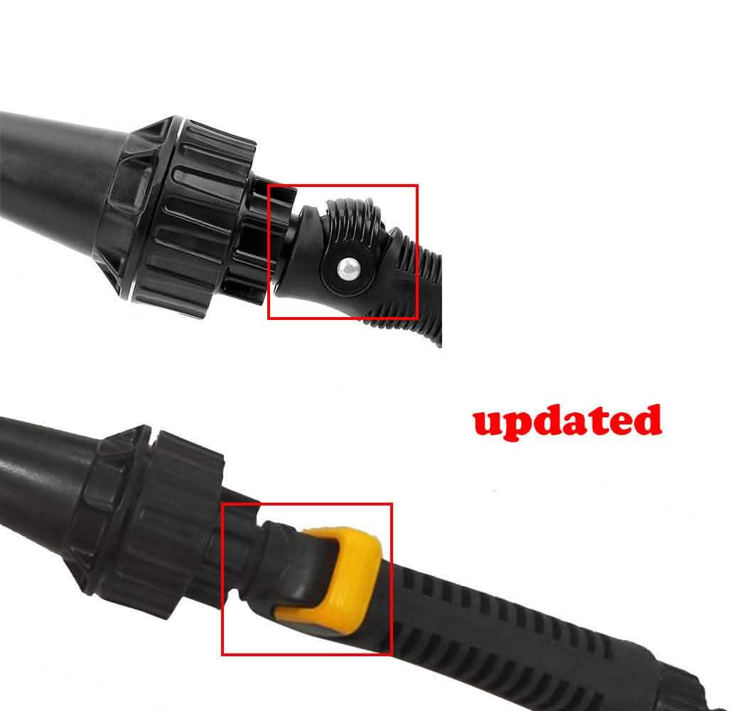 Water-Driven Rotary Cleaning Brush - Handheld Spray Tool - Vezir