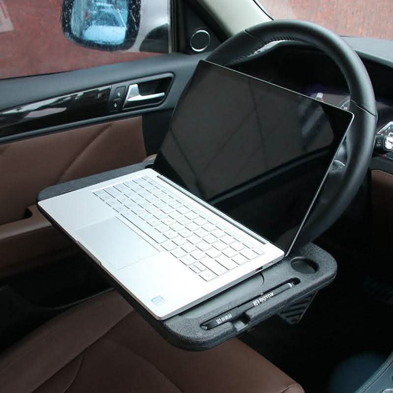 Steering Wheel Card Table - Portable Car Desk Tray - Vezir