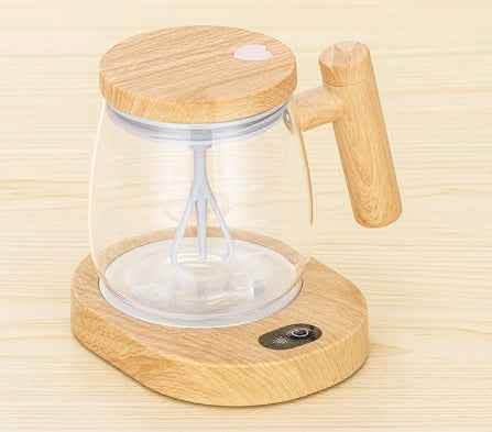 400ML Self-Stirring Coffee Mug - Electric Mixing Glass Cup - Vezir