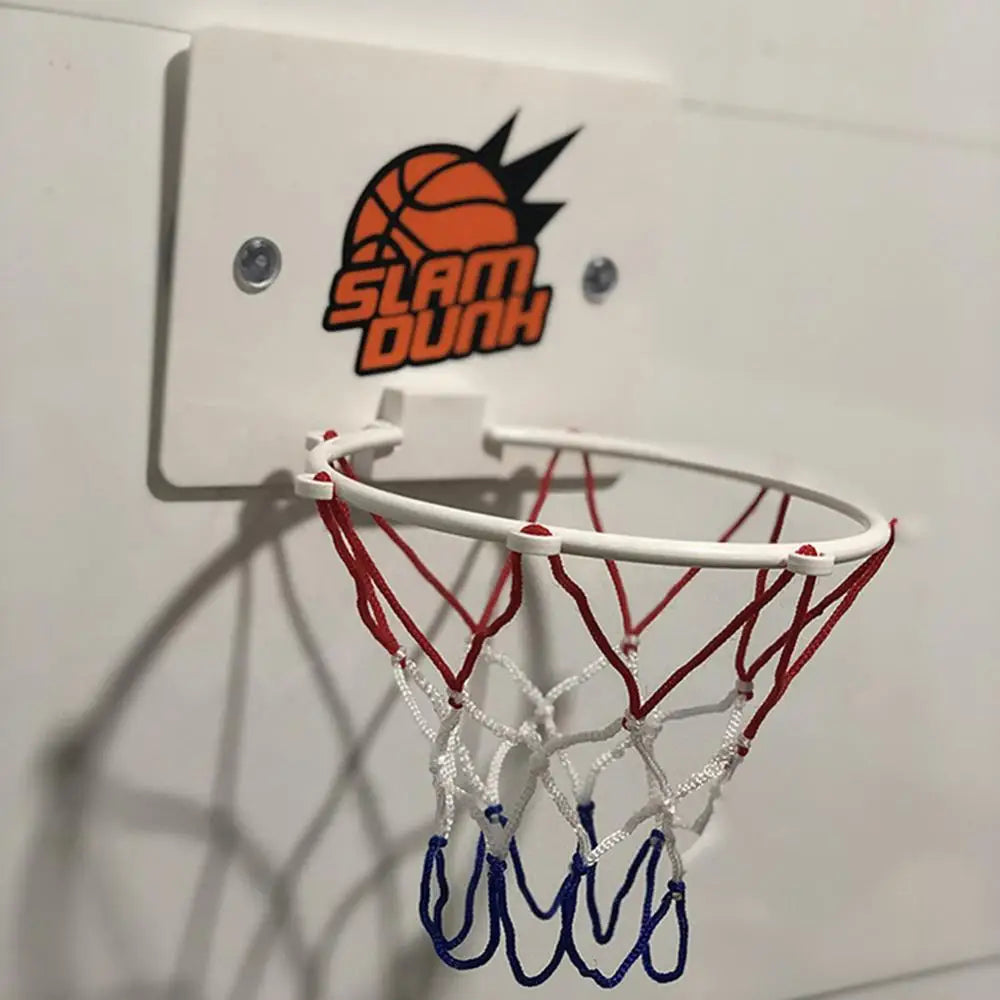 Mini Basketball Hoop Portable Funny Indoor Home Toy Stand Set for Kids Adults