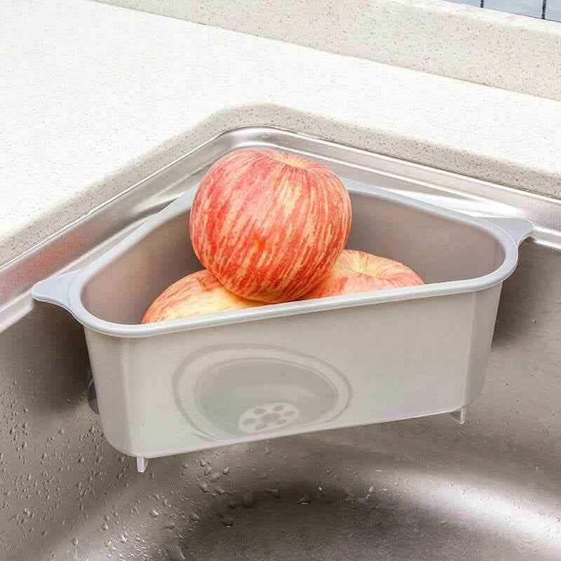 Kitchen Sink Triangle Storage Rack - Multi-Purpose Organizer - Vezir