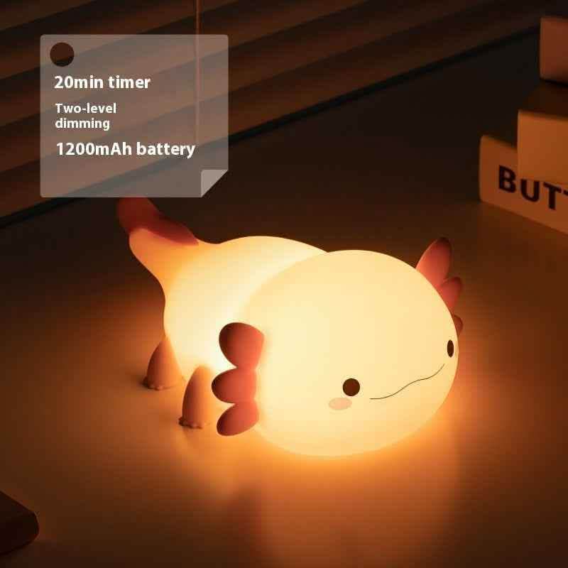 Elite Hexagonal Dinosaur Night Light - USB Rechargeable Silicone - Vezir