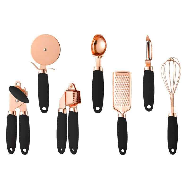 Copper Plated Kitchen Peeler Set - Premium Household Gadgets - Vezir