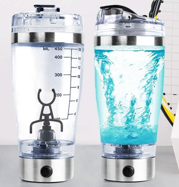 Electric Protein Shake Stirrer - USB Rechargeable Blender Cup - Vezir
