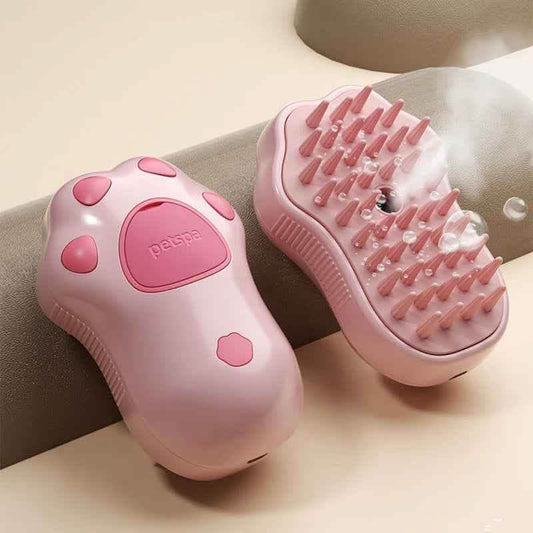 Elite 3-in-1 Steam Pet Brush - Professional Grooming - Vezir