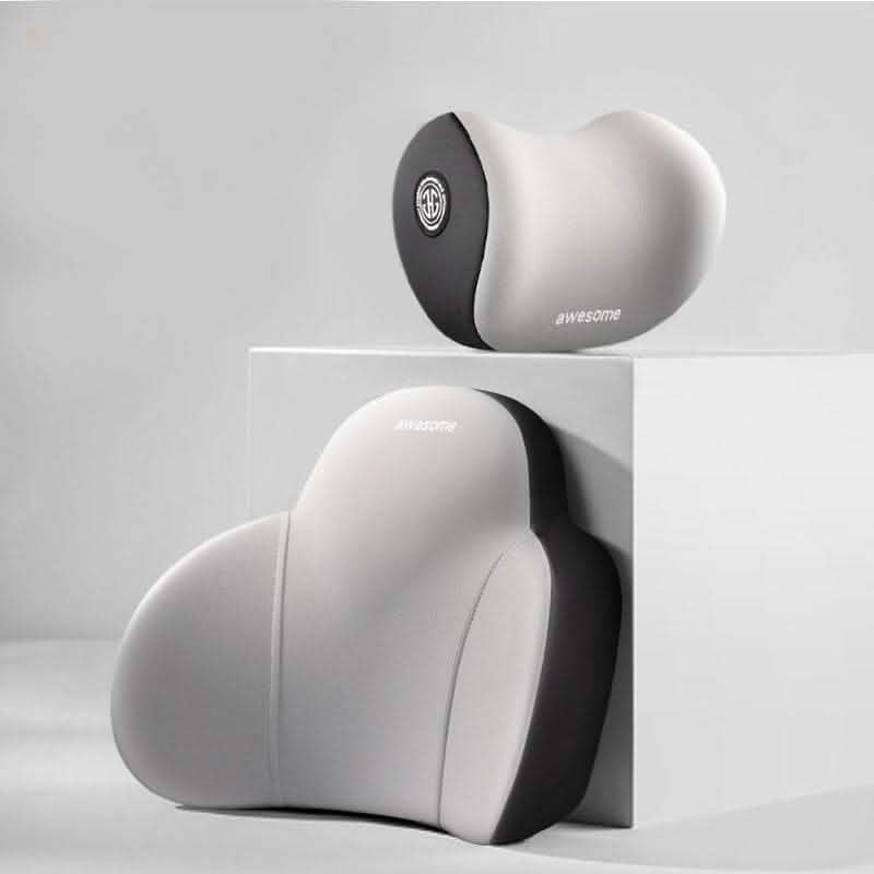 Premium Automotive Headrest Lumbar Support Pillow - Vezir