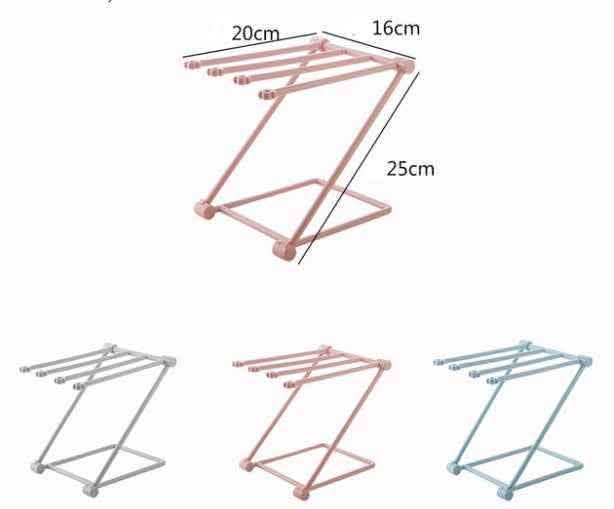 Foldable Dishcloth Shelf - Kitchen Organizer Gadget - Vezir