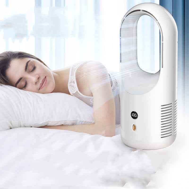 Elite Bladeless Fan Cooler - USB Rechargeable Silent 360° System - Vezir