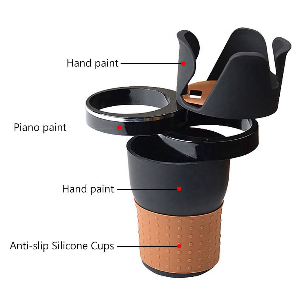 Car Cup Holders - ABS Rubber Door Mount Drink Stand - Vezir