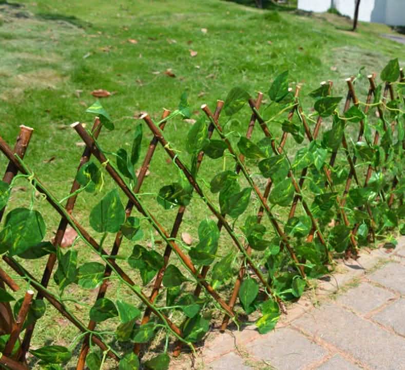 Plant Climb Trellis - Anticorrosive Wood Garden Wall Fence - Vezir