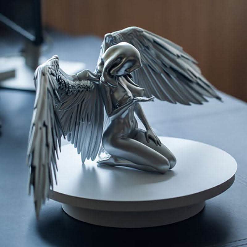 Angel Wings Resin Ornament - Indoor Decorative Art Sculpture - Vezir
