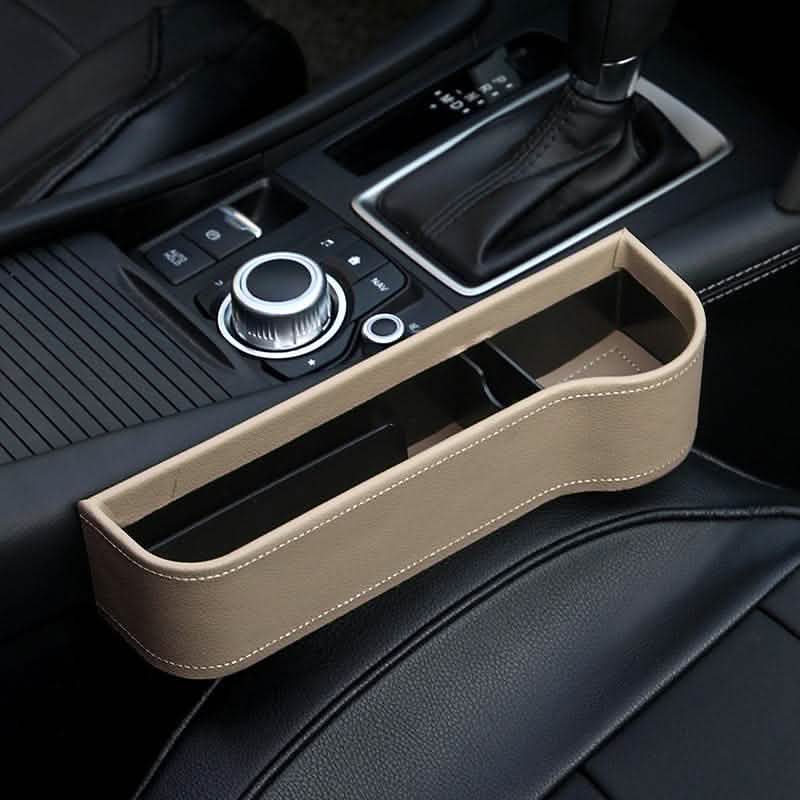 Car Storage Box - Leather Plastic Organizer Container - Vezir