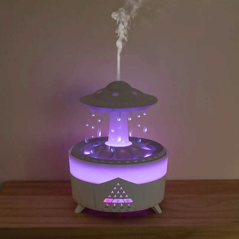 UFO Raindrop Humidifier - USB Aromatherapy Air Diffuser - Vezir