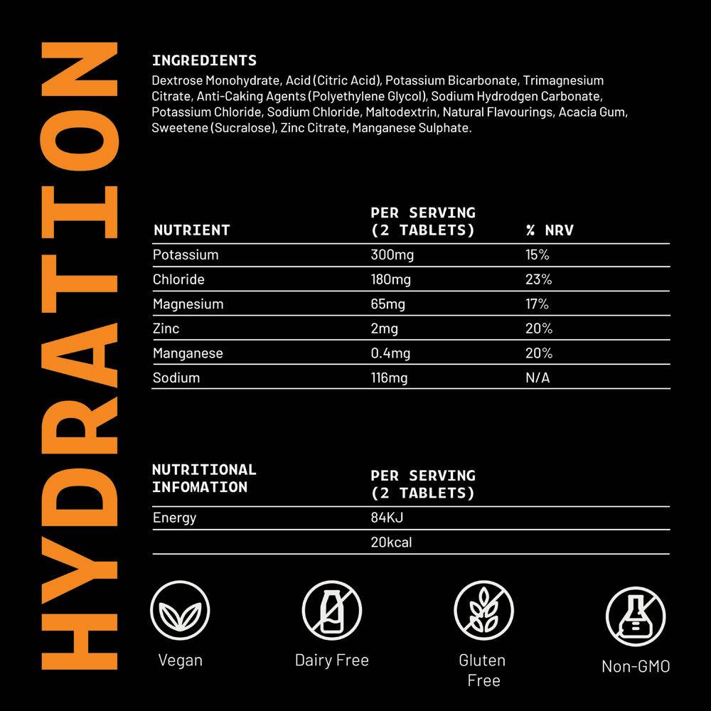 Hydration Multi-Flavour Pack: Best Electrolyte Tablets