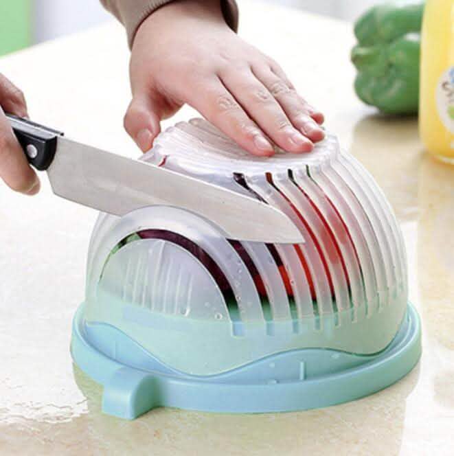 Creative Salad Cutter - Fruit Vegetable Chopping Tool - Vezir