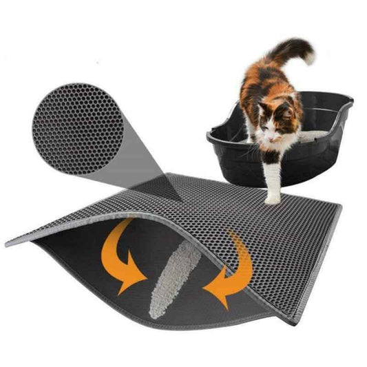 Honeycomb Cat Litter Pad - Waterproof Urine-Proof Mat - Vezir