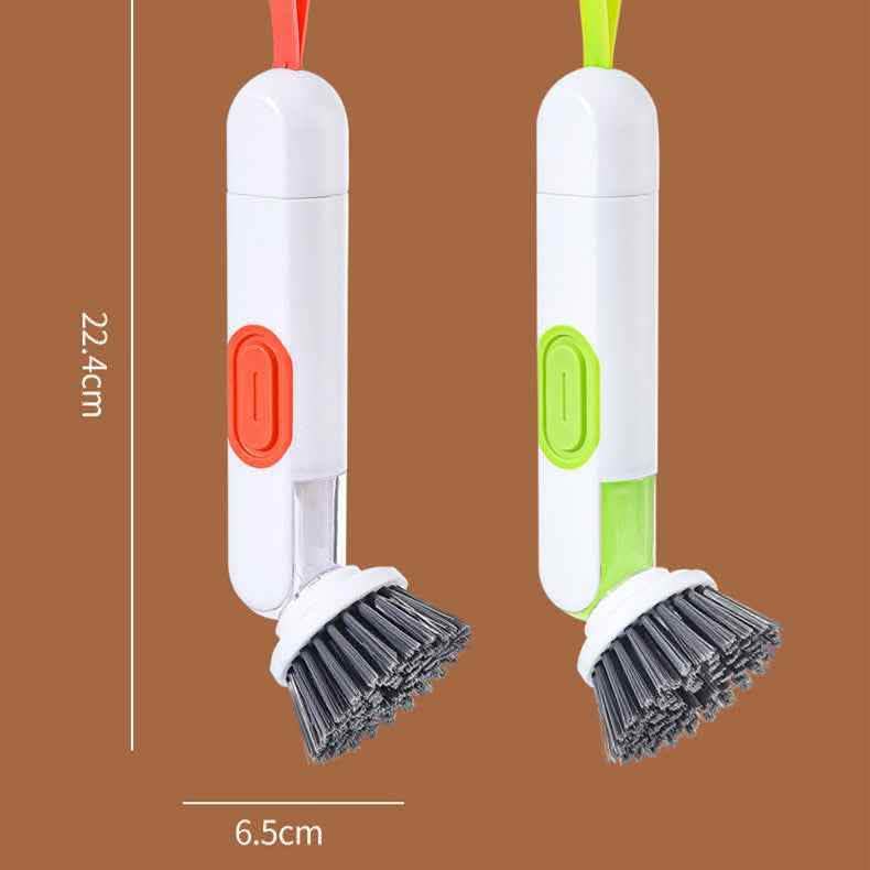 Elite Multi-Function Cleaning Brush - Liquid Dispenser System - Vezir