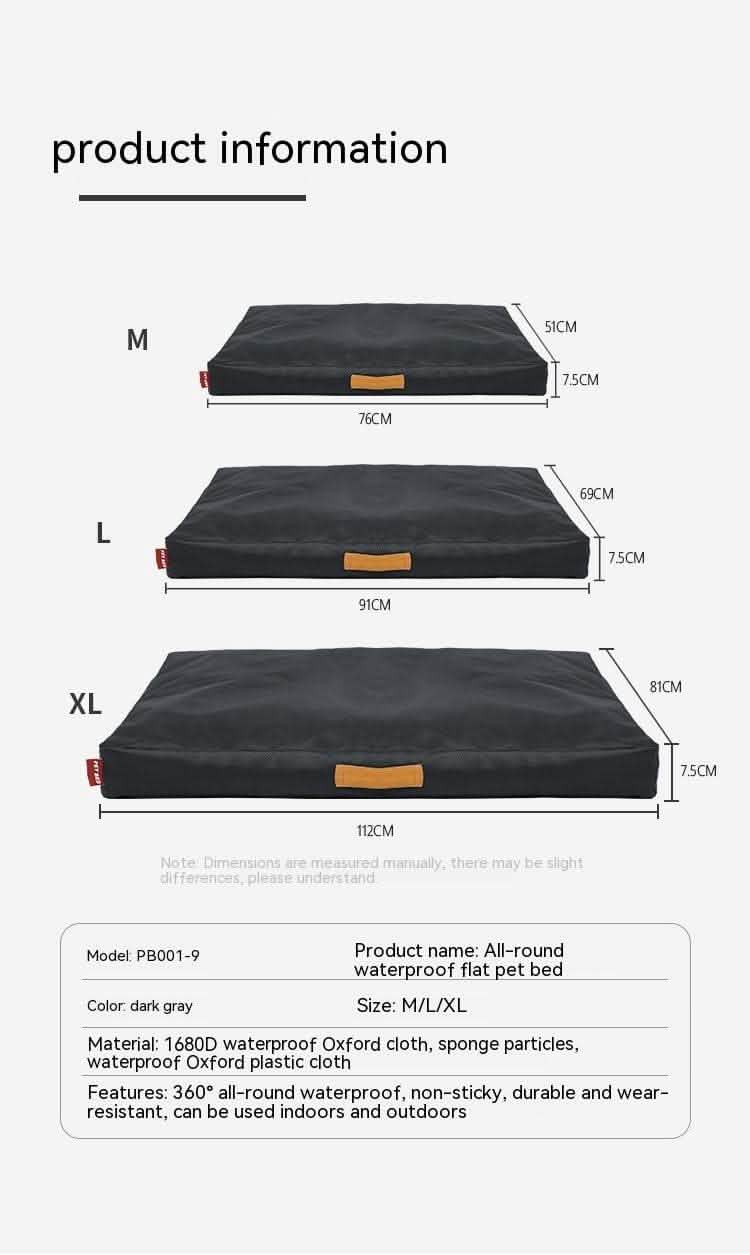 Scratch-Resistant Pet House - Non-Slip Kennel Bed Sponge - Vezir