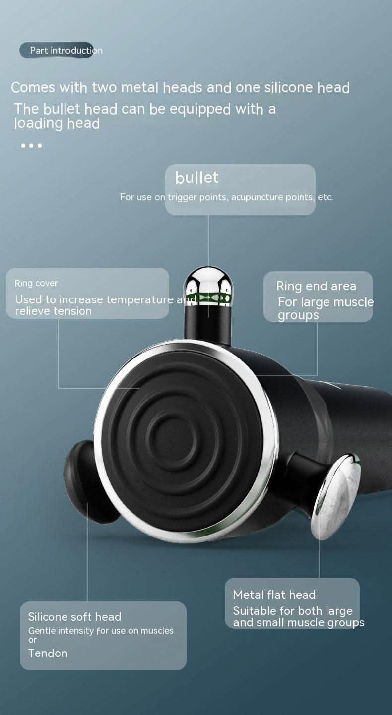 Professional Massage Gun - High Frequency Therapy & Recovery Tool - Vezir
