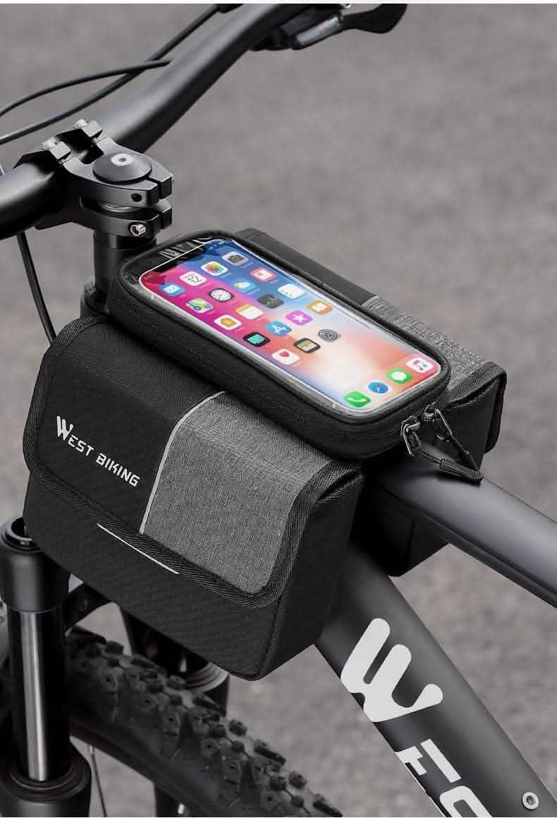 Bilateral Touch Screen Saddle Bag - Cycling Storage Solution - Vezir