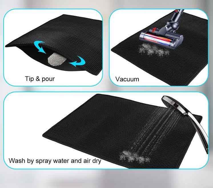 Honeycomb Cat Litter Pad - Waterproof Urine-Proof Mat - Vezir