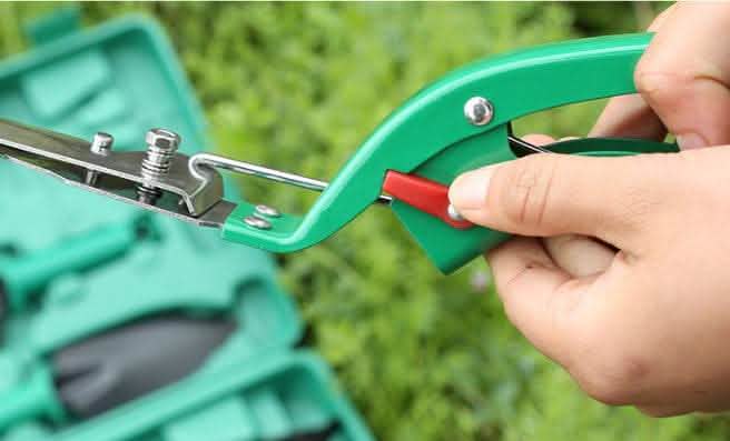 10-Piece Gardening Tool Set - Iron Head Plastic Handle Kit - Vezir