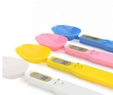 Digital Kitchen Scale Spoon - LCD Display Measuring Tool - Vezir