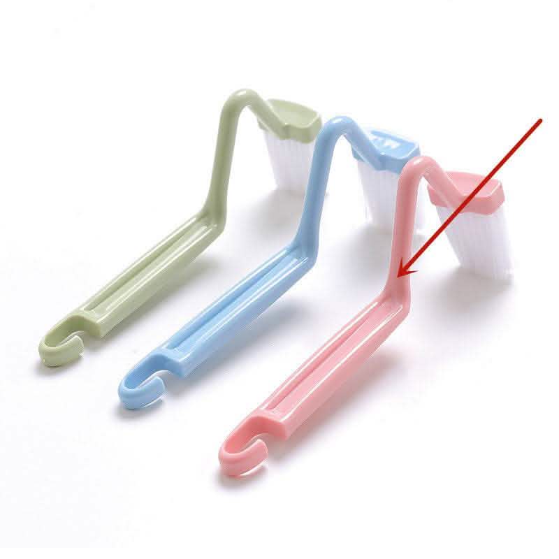 Curved Toilet Brush - Long Handle Gap Cleaning Tool - Vezir