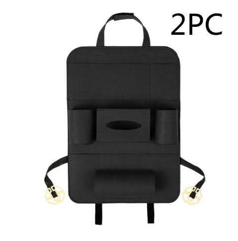 Car Backseat Organizer - Wool Felt Multi-Pocket Storage Bag - Vezir