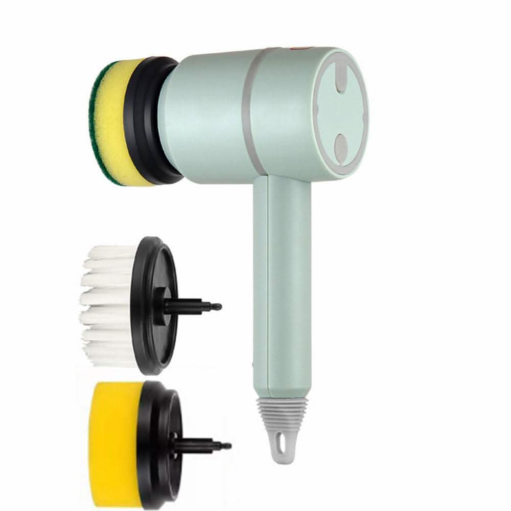 Electric Dishwashing Brush - Wireless USB Rechargeable Cleaner - Vezir