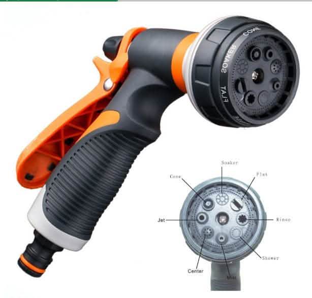 Garden Spray Gun - ABS Flower Watering Nozzle Tool - Vezir