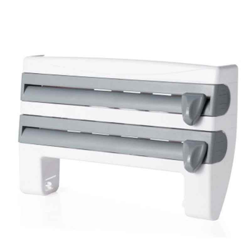 4-in-1 Kitchen Roll Dispenser - Multi-Function Paper Holder - Vezir