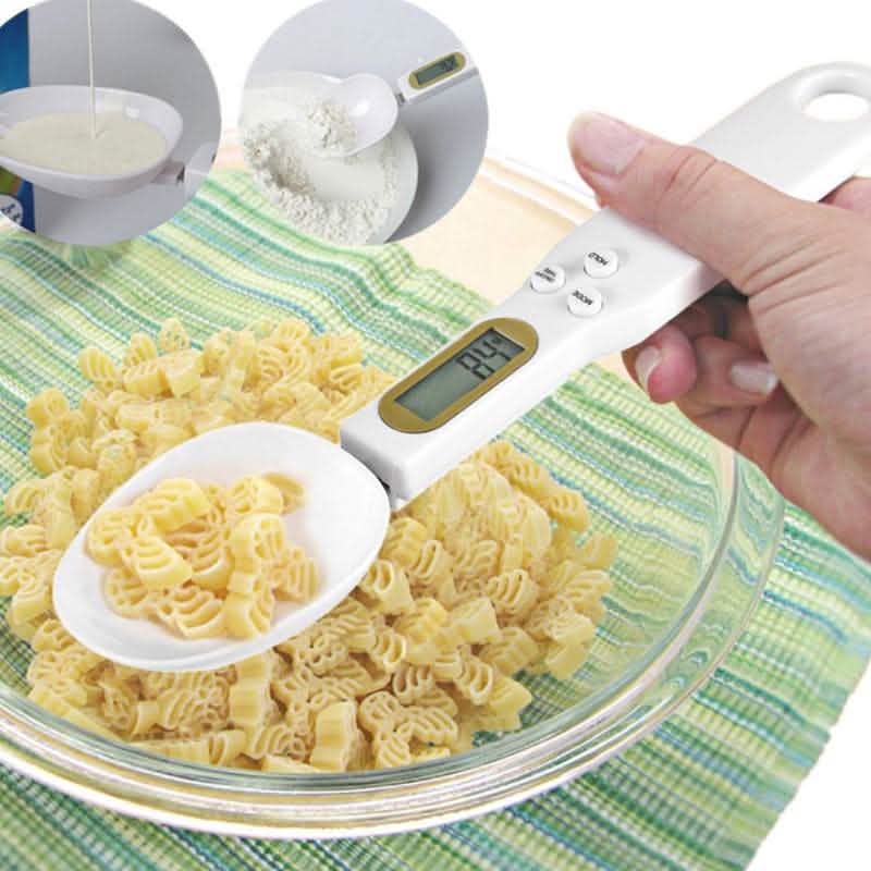 LCD Digital Kitchen Scale - Electronic Measuring Spoon Tool - Vezir