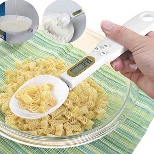 LCD Digital Kitchen Scale - Electronic Measuring Spoon Tool - Vezir