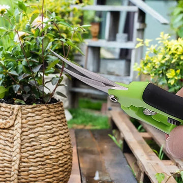 6.5" Precision Gardening Scissors – Stainless Steel Blades for Clean, Accurate Cuts