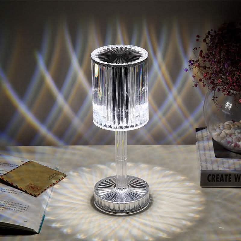 Elite Crystal Diamond Table Lamp - Romantic LED Night Light - Vezir