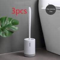 Non-Stick Toilet Brush Head - Soft Plastic Cleaning Tool - Vezir