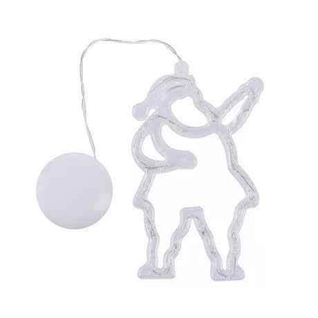 Christmas LED Suction Cup Lights - Holiday Window Decorations - Vezir