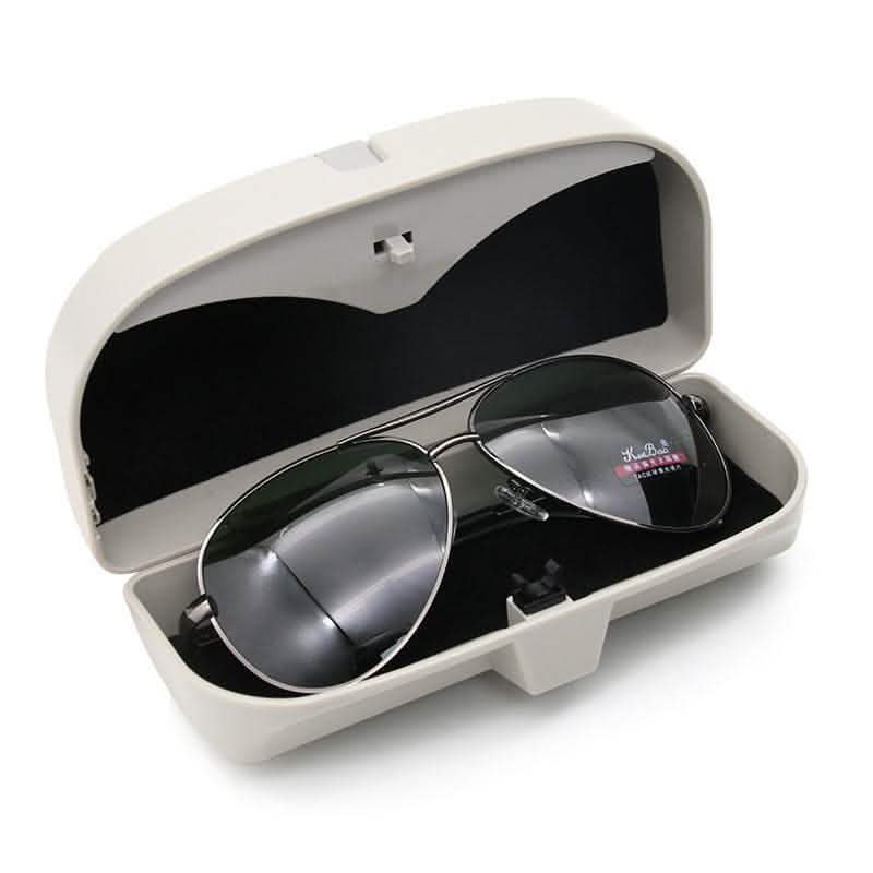 Car Glasses Case - Sun Visor Clip Holder Organizer - Vezir