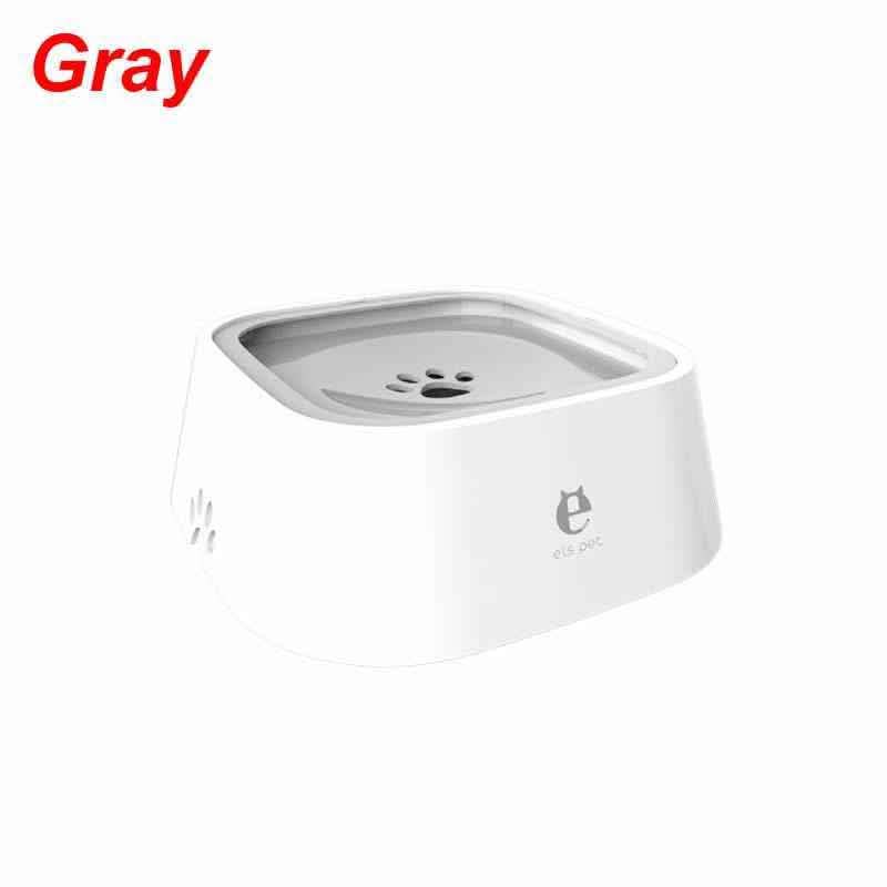 Splash-Proof Floating Dog Bowl - 1.5L Portable Pet Feeder - Vezir