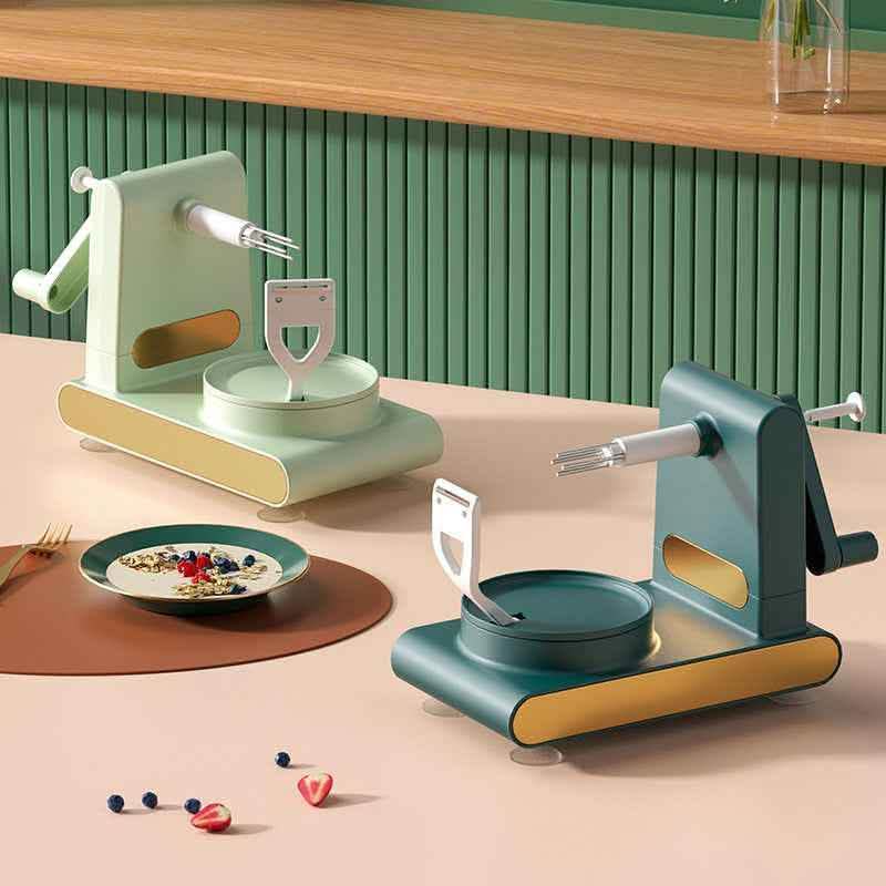 Hand-Cranked Multi-Function Peeler - Kitchen Slicer Tool - Vezir