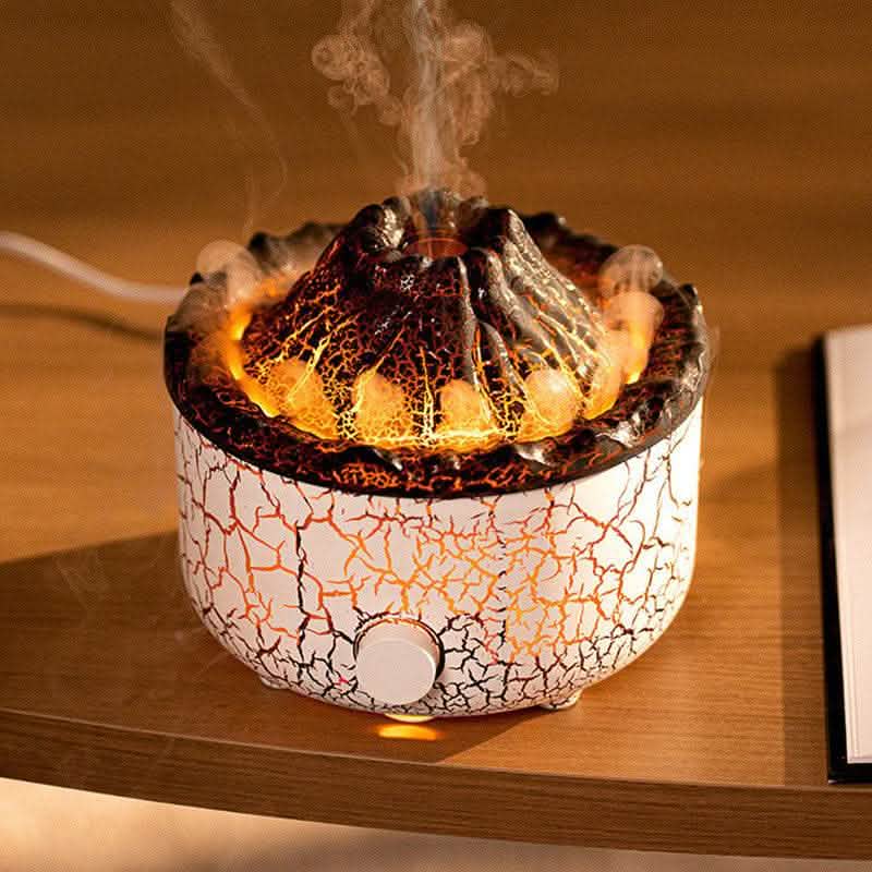 Creative Volcano Humidifier - Jellyfish Flame Aromatherapy - Vezir