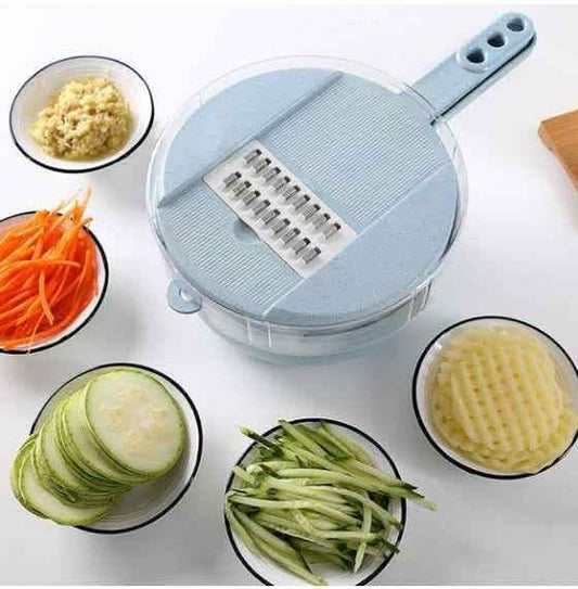 Elite 8-in-1 Mandoline Slicer - Professional Culinary System - Vezir