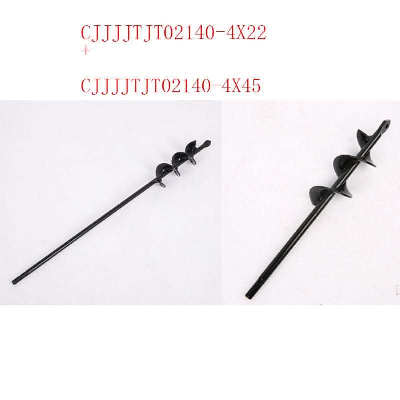 Rechargeable Garden Auger Drill Bit - Twist Pit Digging Tool - Vezir