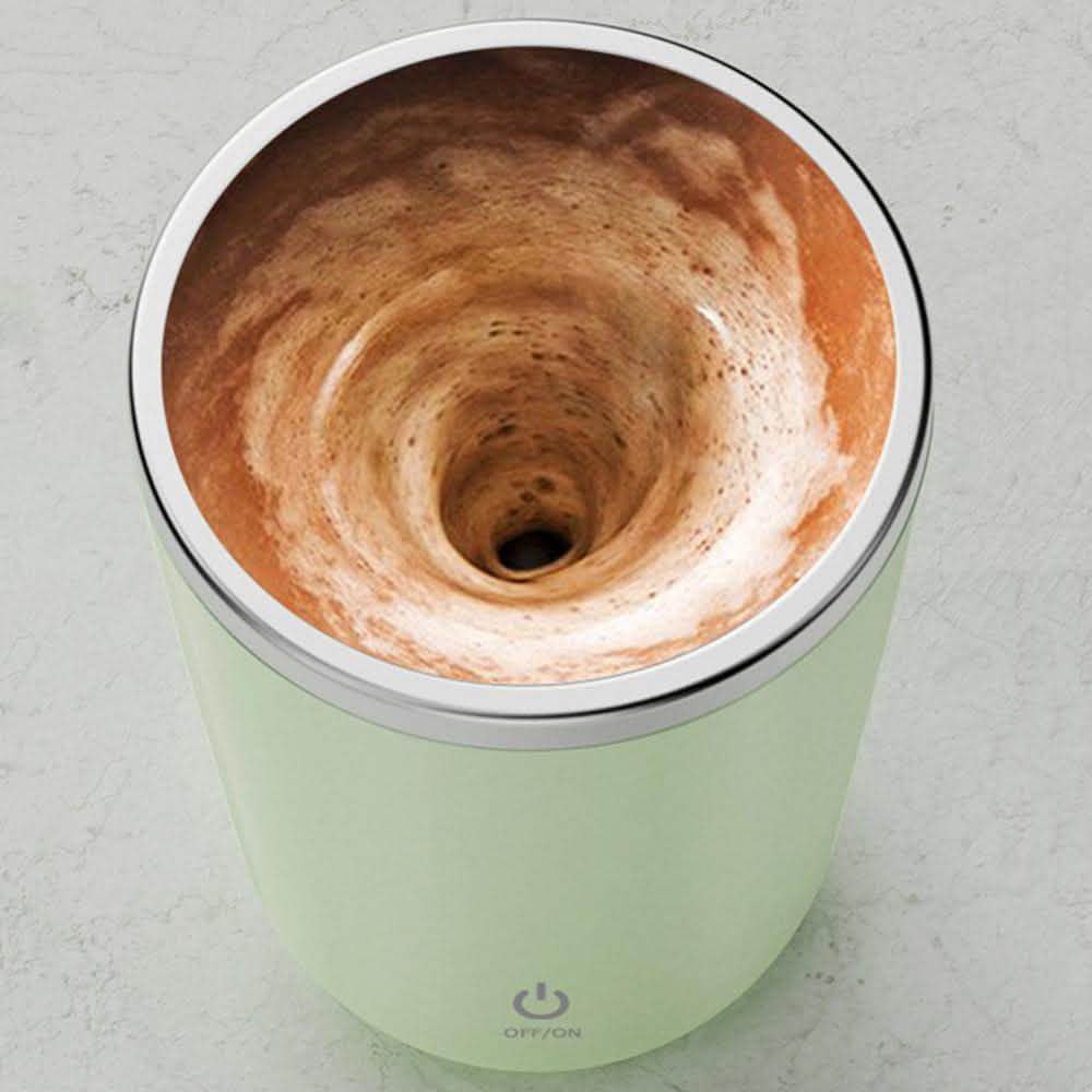 350ml Automatic Self Stirring Mug - Electric Magnetic Coffee Cup - Vezir
